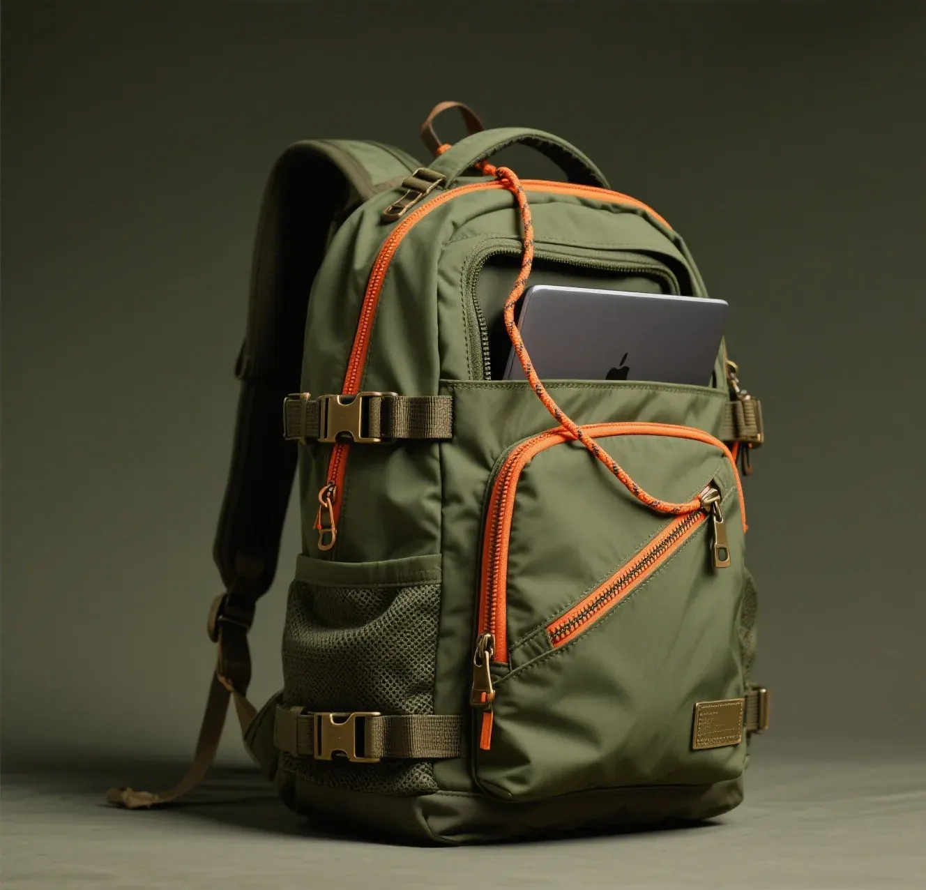 Waterproof dry duffel bag lifted by both end handles out of a boat hatch onto a wet deck